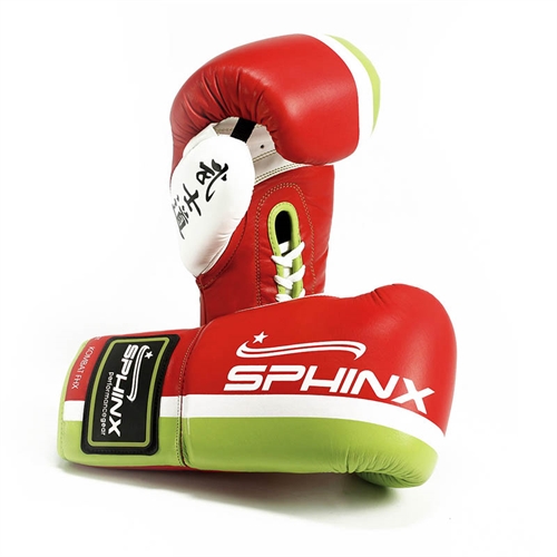 Sphinx Pro Fight Kombat FHX Boxningshandske (Röd)